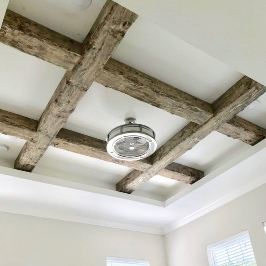 Rustic Beam Grid