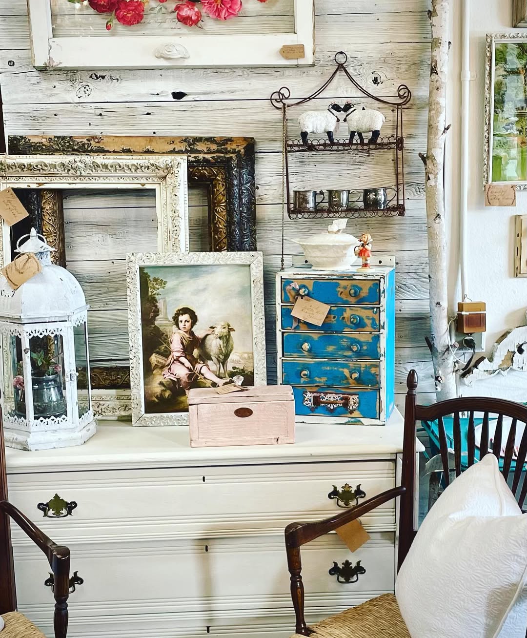 Rustic Frame Wall