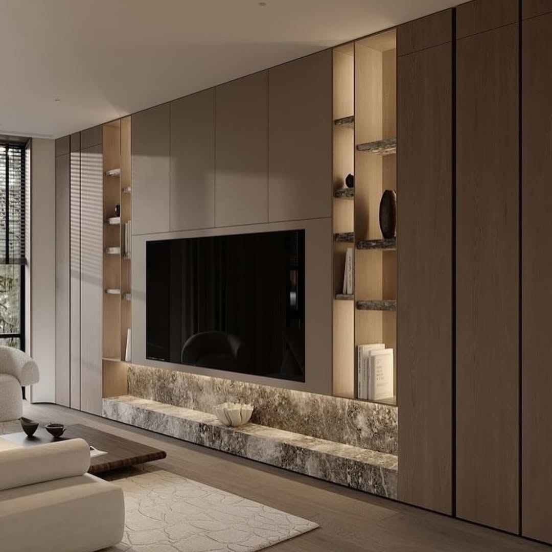 Seamless Wood Panel Integration