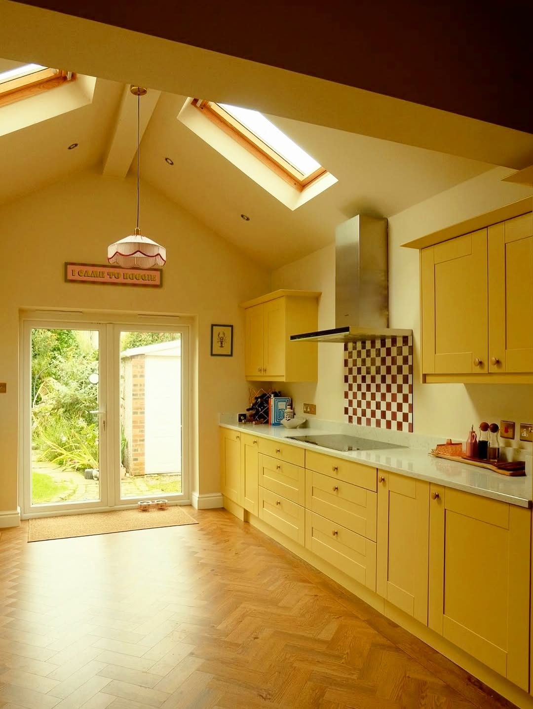 Skylit Country Kitchen