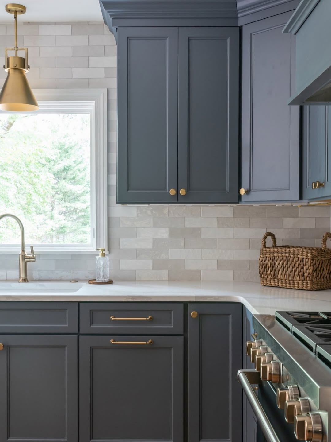 Subtle Slate Blue Elegance