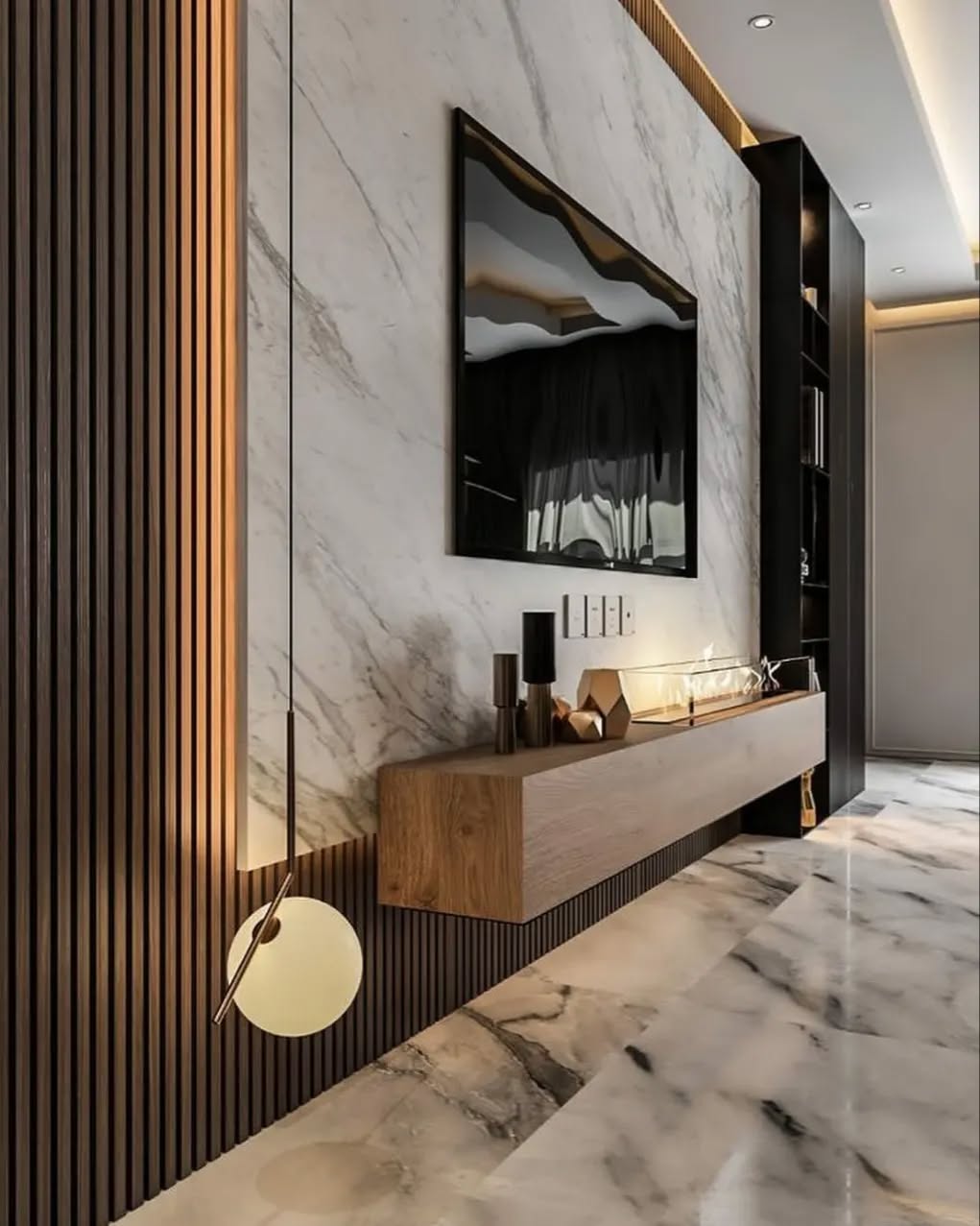 Sleek Texture & Sculptural Lines