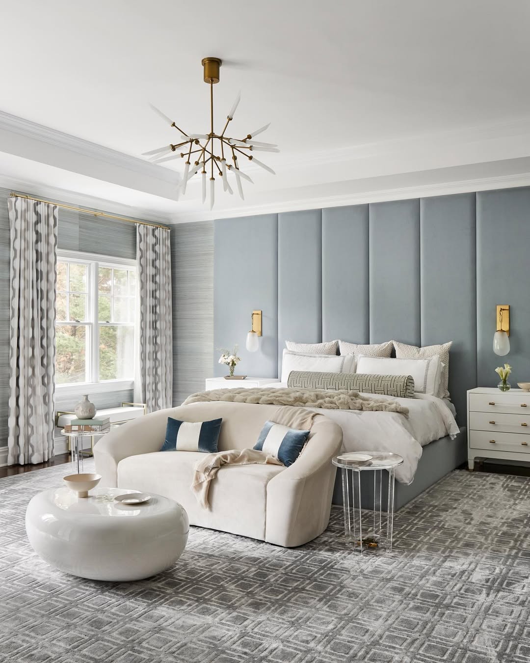 Soft Blue Statement