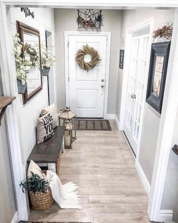 Rustic Welcome in Soft Neutrals