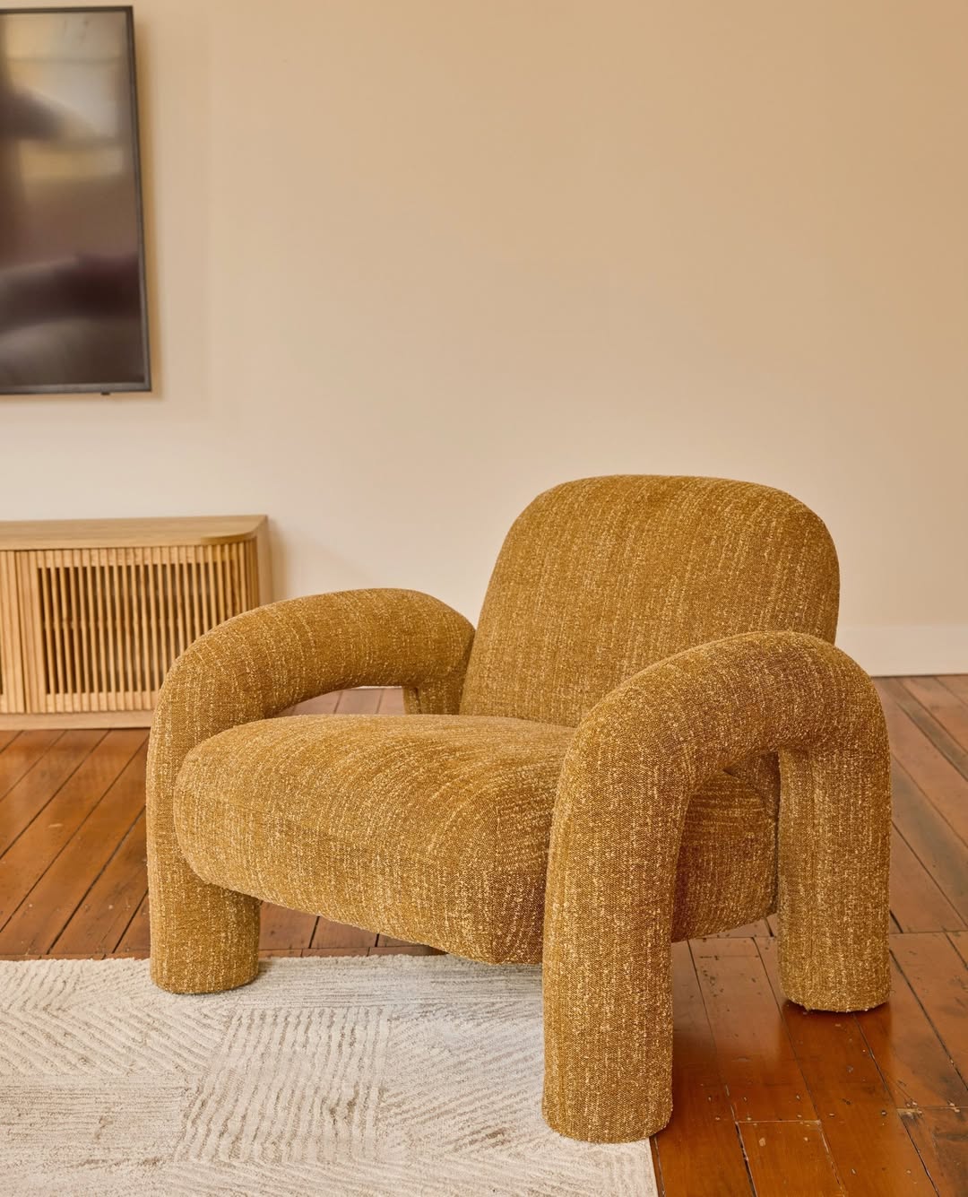 Soft Sculptural Comfort