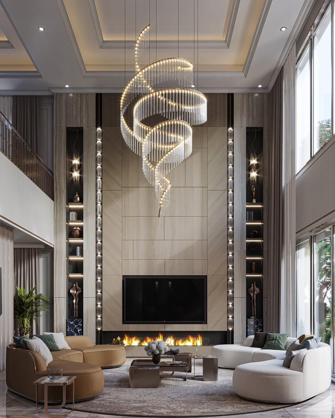 Statement Chandelier Drama