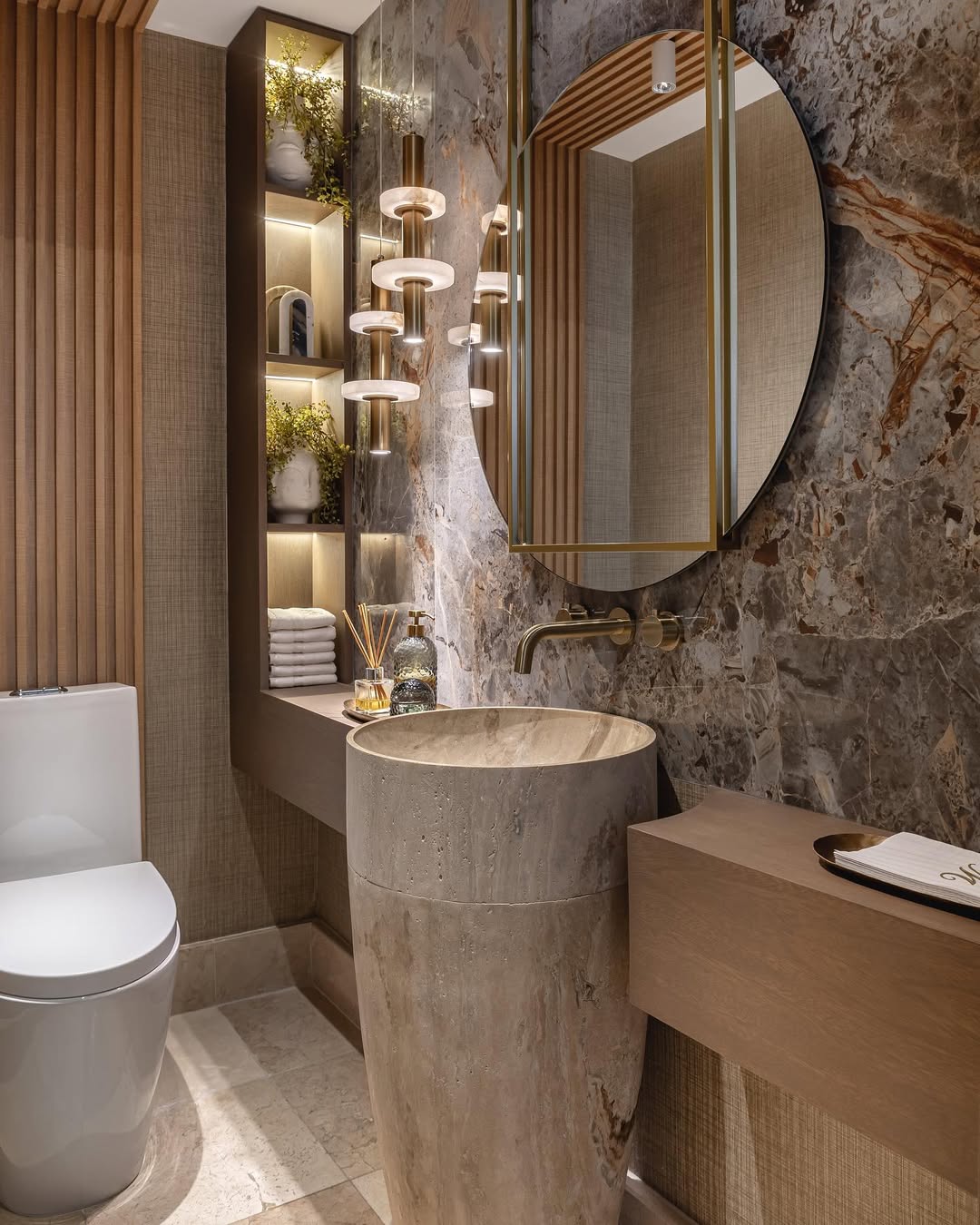 Sculptural Sink Statement