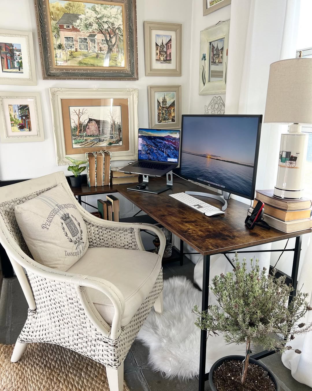 Vintage Study Nook