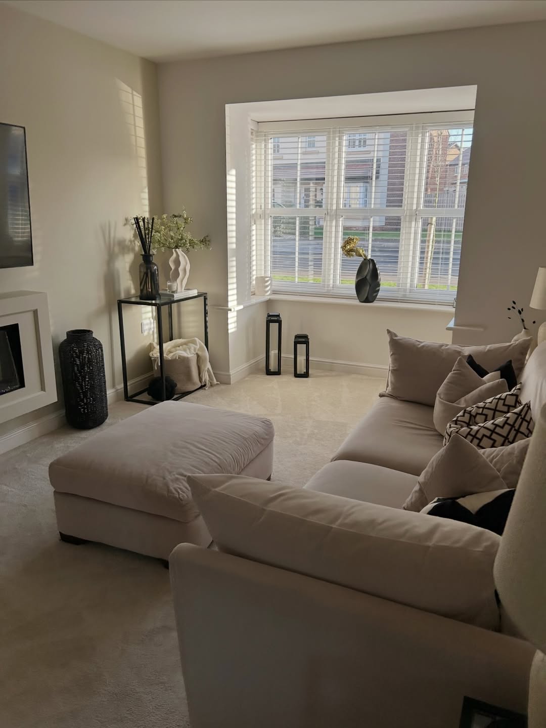 Minimal Sunlit Living Room