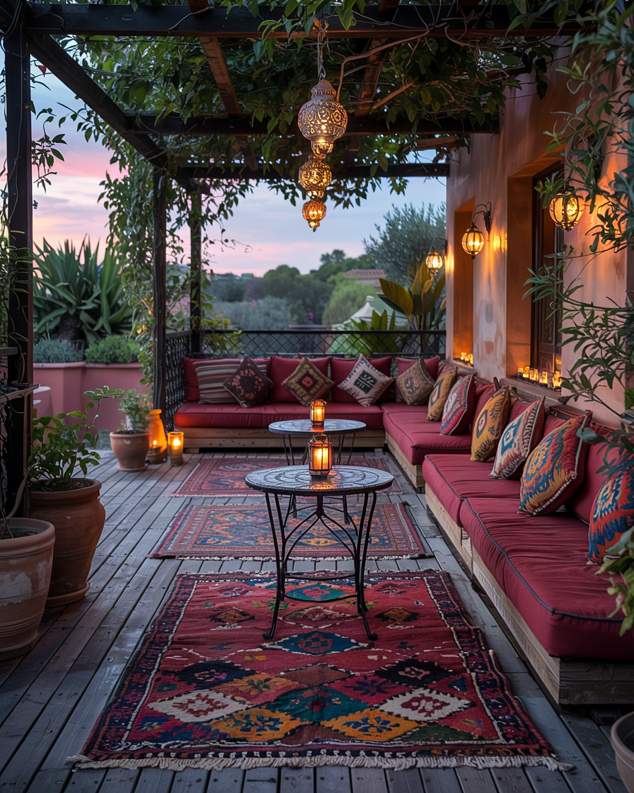 Sunset Boho Lounge
