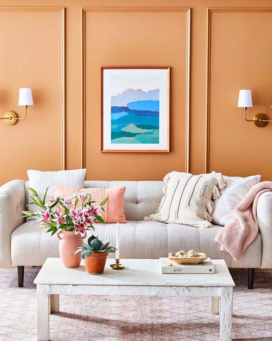 Sunset Panel Wall