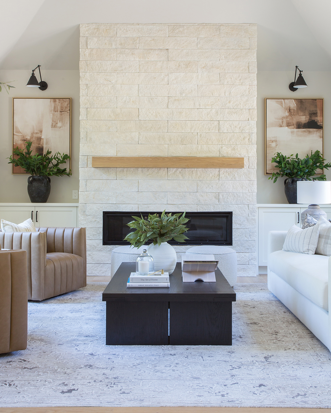 Textured Stone & Tailored Symmetry