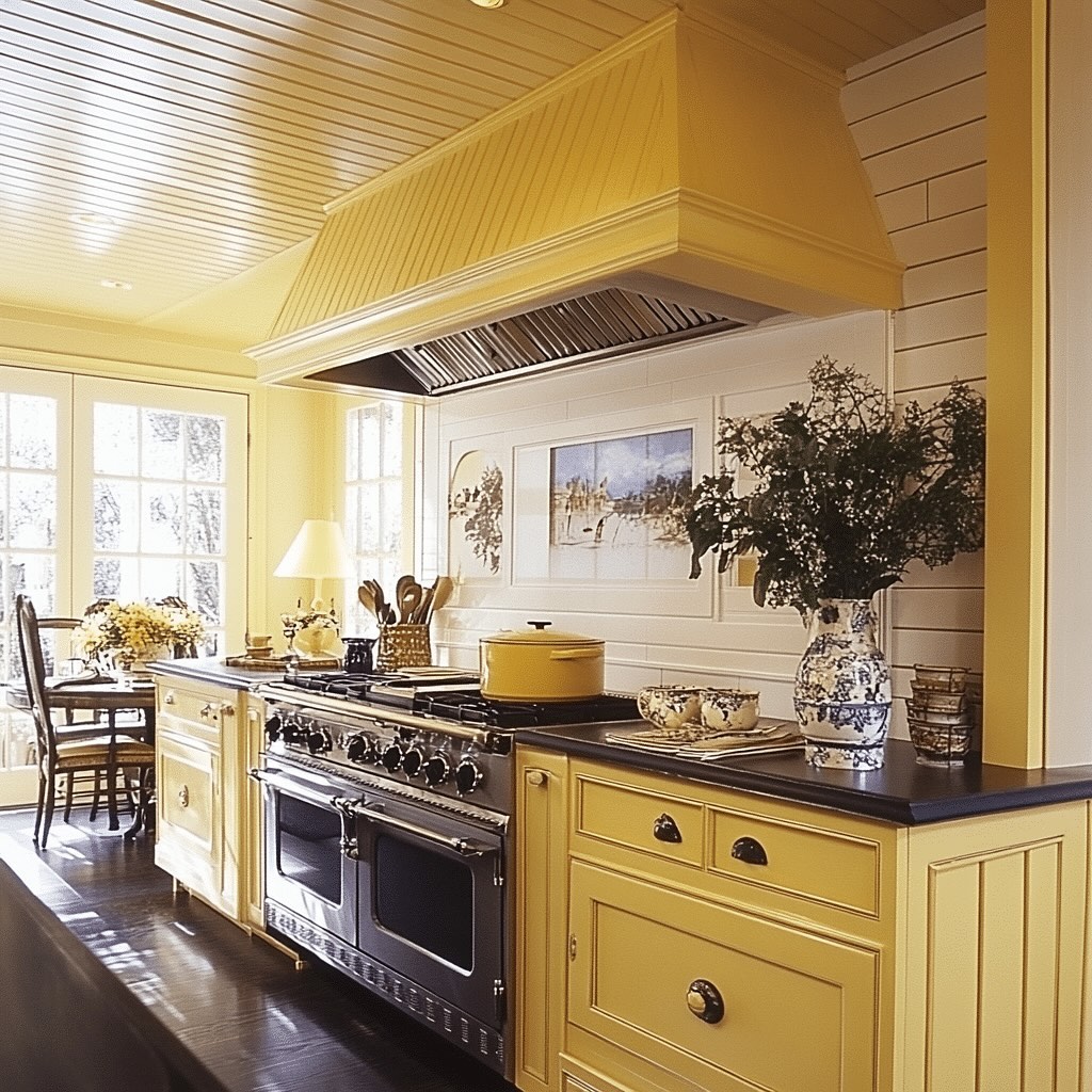 Classic French Range Kitchen