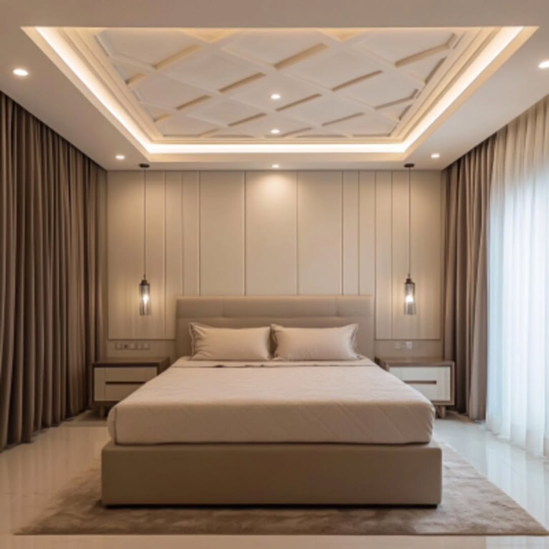Statement Tray Ceiling Glow-Up