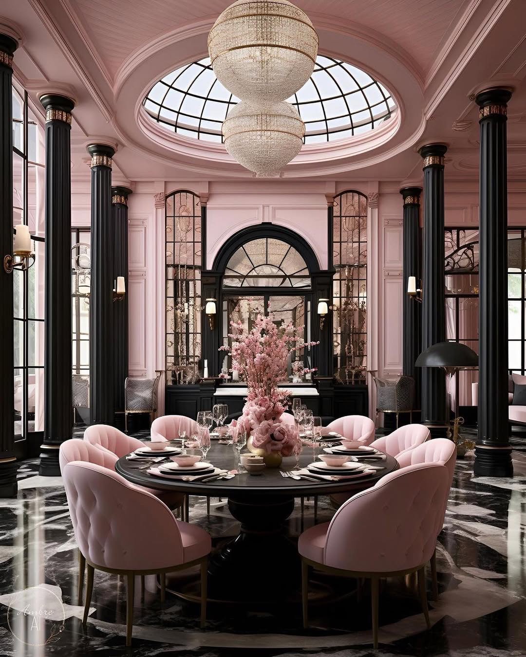 Versailles Meets Blush