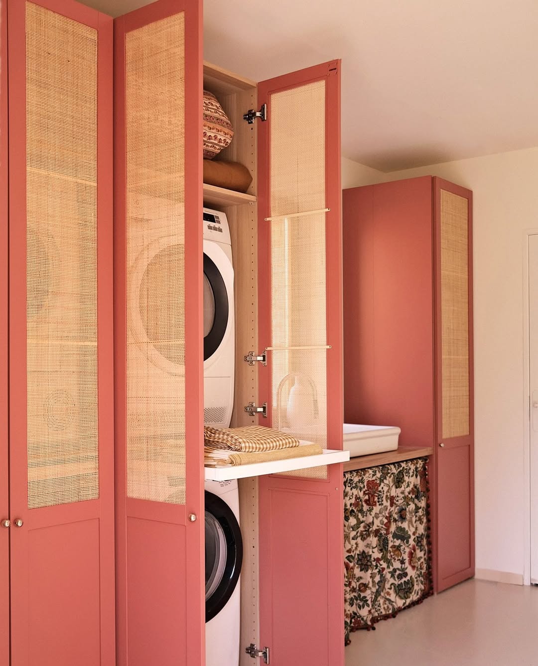 Rattan Front Wardrobe