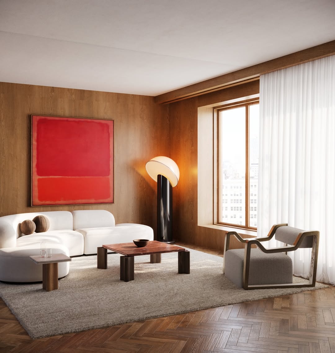 Warm Modern Contrast