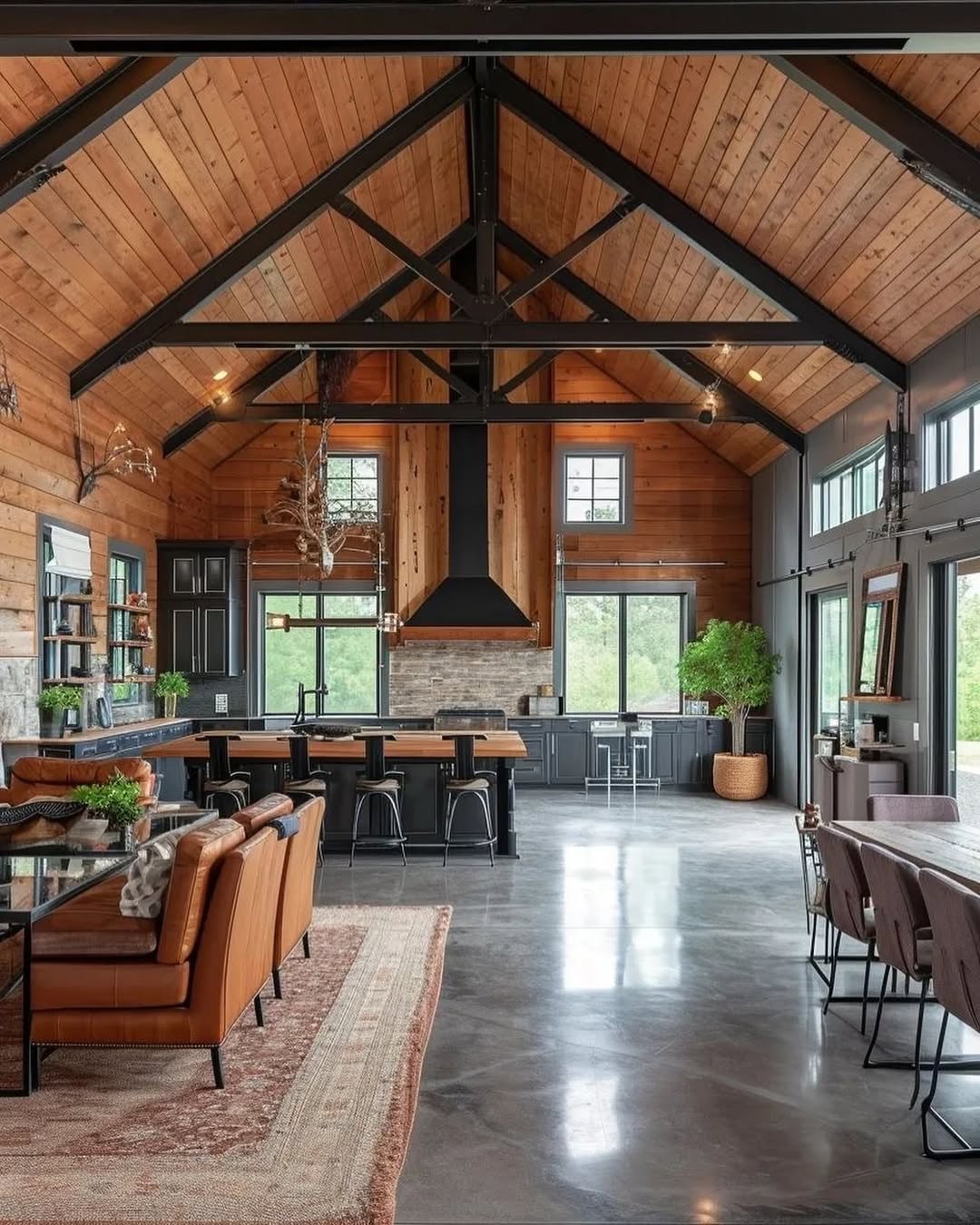Vaulted Warmth with a Central Core