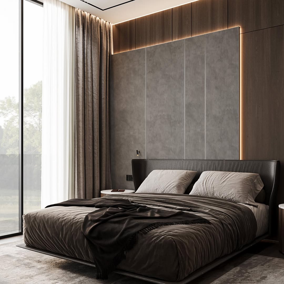 Warm Wood & Light Layers