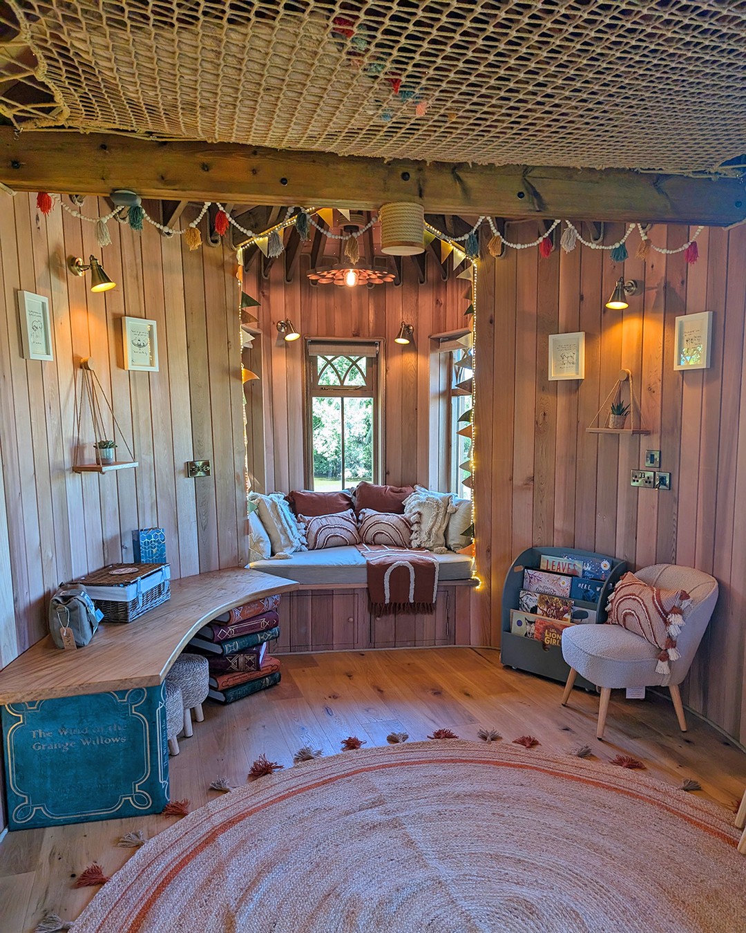 Whimsical Woodland Lounge